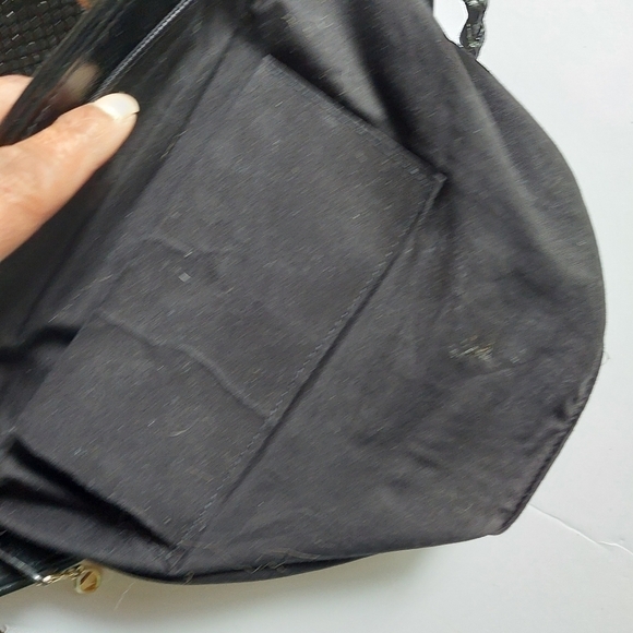 Vintage* Jotta Black Metallic Mesh Handbag - Picture 4 of 10